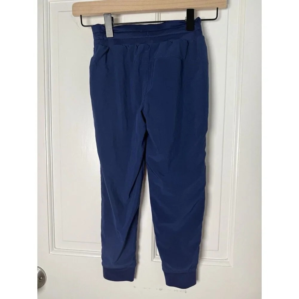All In Motion Boys Royal Blue Liked Joggers Drawstring Tapered Fit Size XS (4/5)
